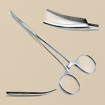Mosquito Locking Forceps — Curved, 12.5 cm (Surgical Haemostat) | Surgical Forceps | Toolsmith Ltd UK