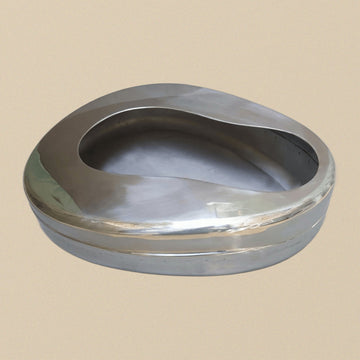 Stainless Steel Adult Bedpan — Reusable, Medical-Grade | Clinical Equipment | Toolsmith Ltd UK