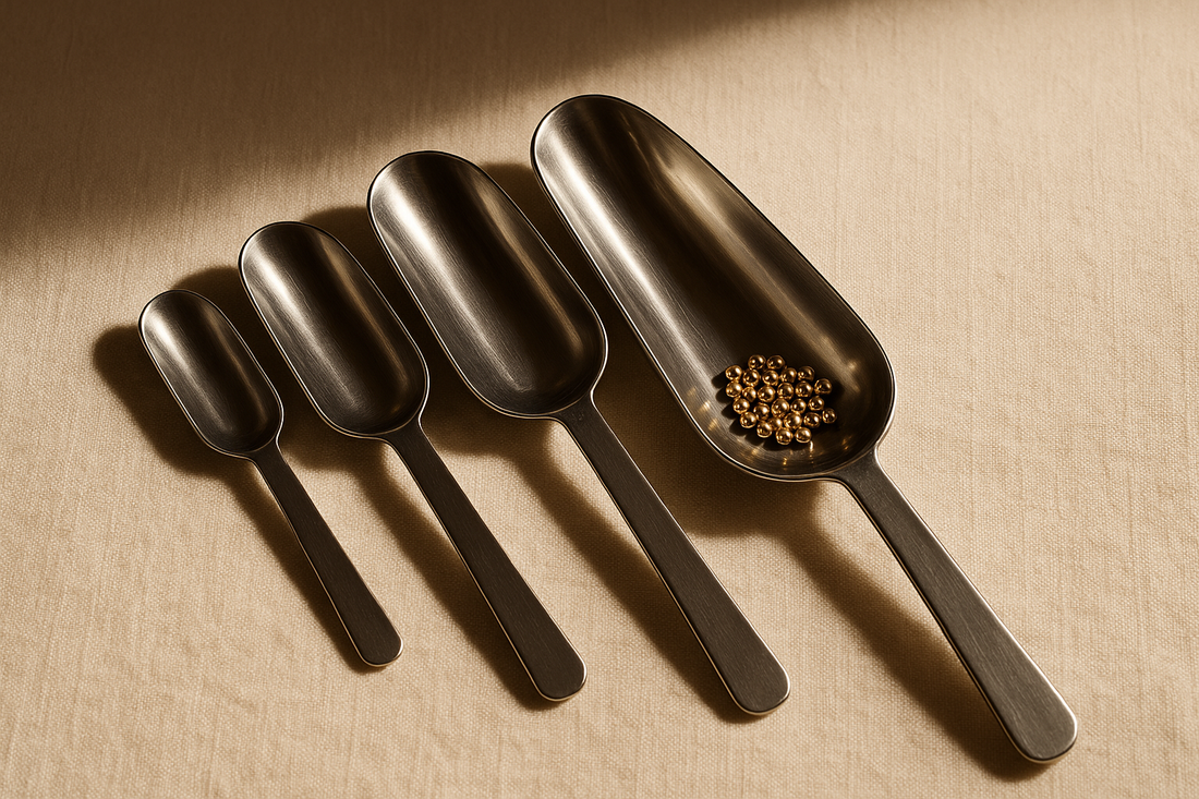 Bead & Bench Scoops: Sizes, Anti-Magnetic Steel & Tidy Sorting
