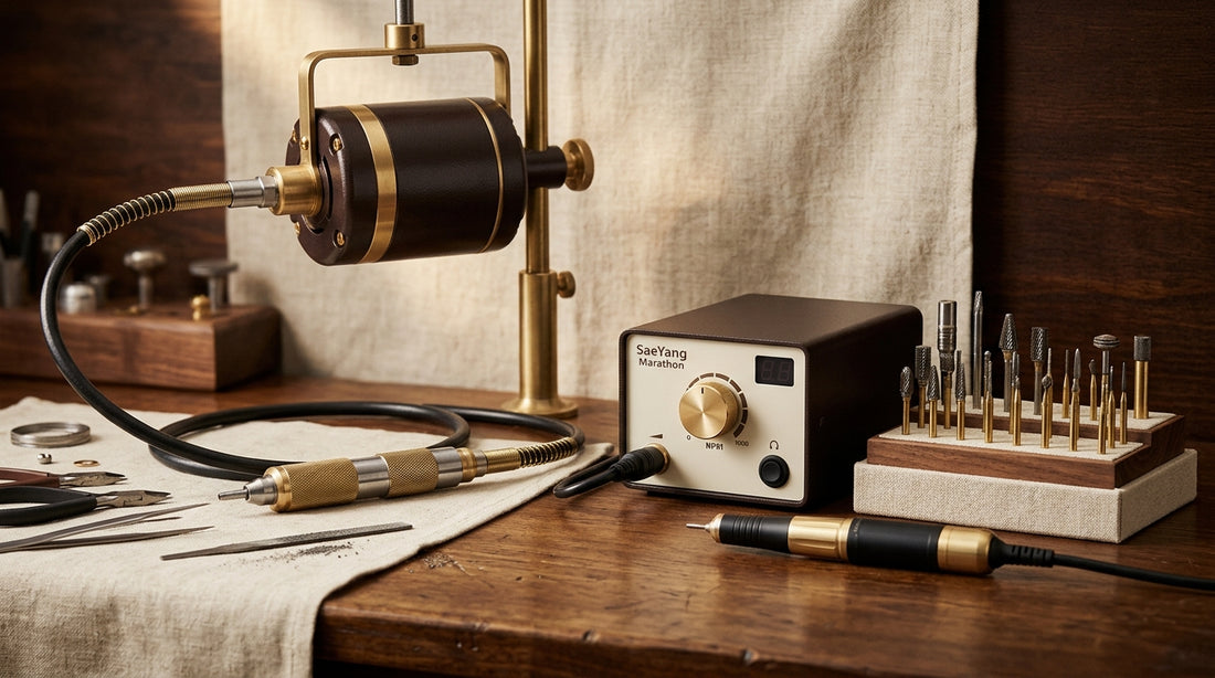 Flex Shaft vs Micromotor: The UK Buyer's Guide for Jewellers, Nail Techs & Dental Labs
