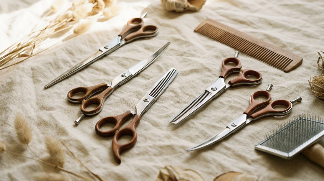 Toolsmith: Pet Grooming Scissors: Curved, Straight, Thinning — Which for What Coat Type (UK Guide)