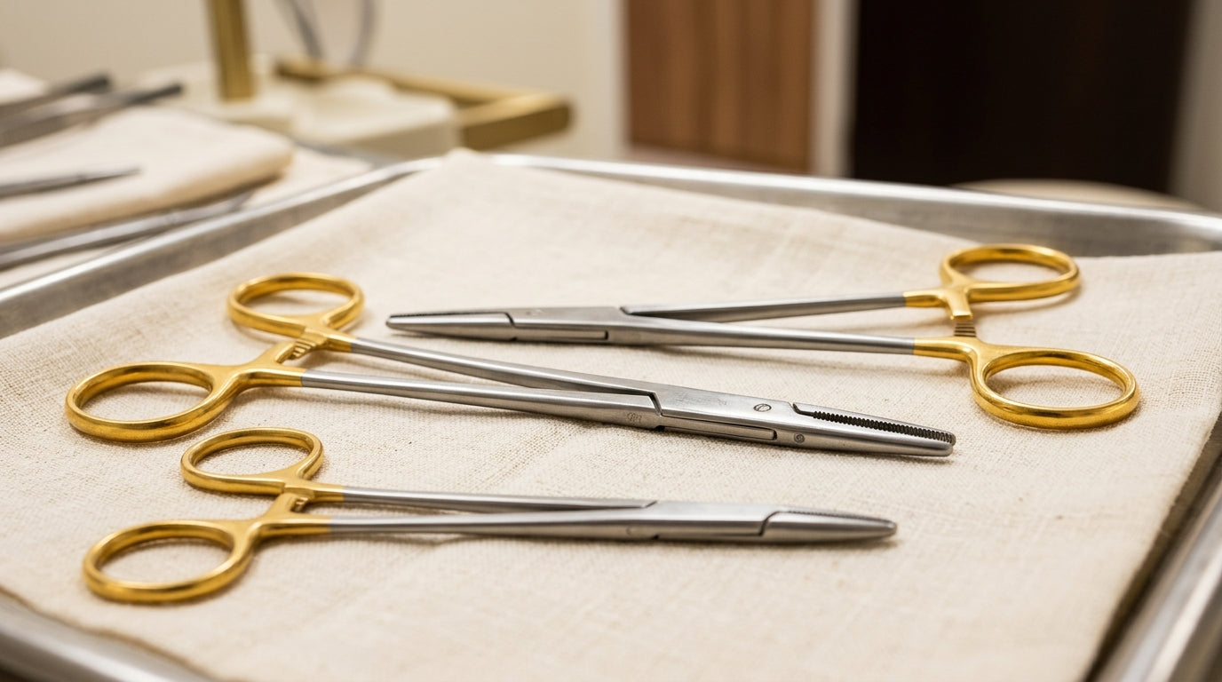 Veterinary Needle Holders: Mayo-Hegar, Olsen-Hegar & Castroviejo (UK Clinic Guide)