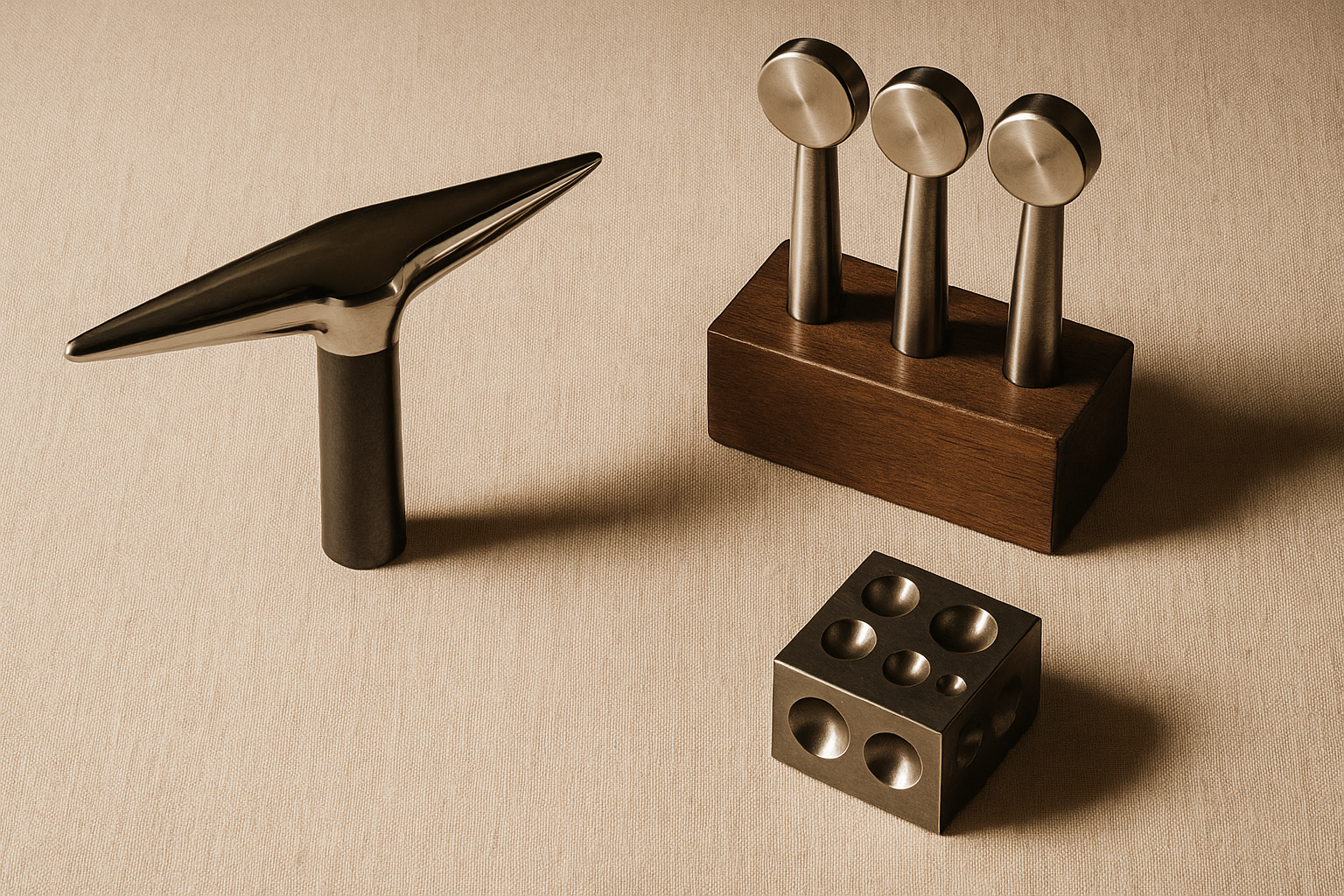 Forming Stakes & Mini Anvils for Silversmiths: T-Stakes, Wheel Stakes & Micro-Forming