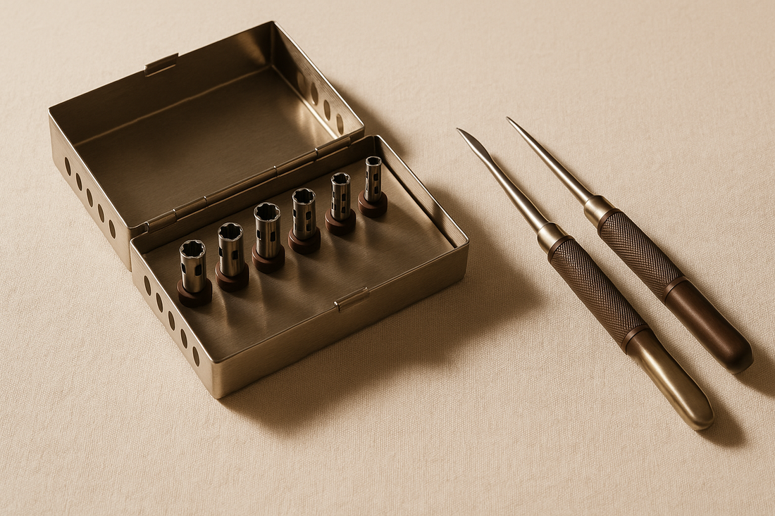 Dental Implant Surgical Kits: Trephines, Osteotomes & Sinus-Lift Instruments