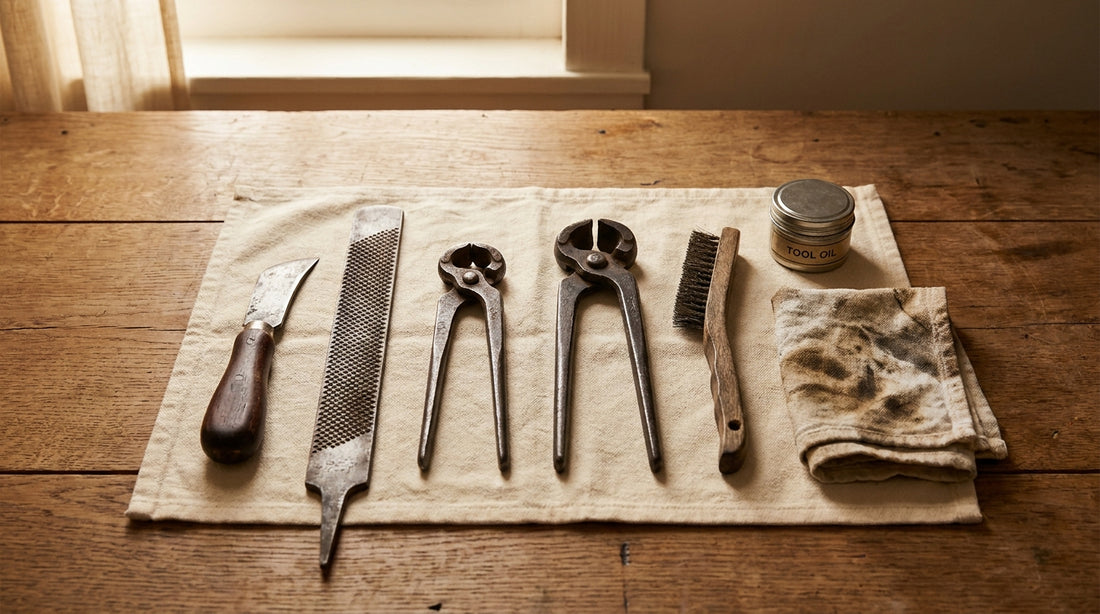 Toolsmith: Farrier Tool Maintenance - Weekly Routine for Hoof Pros (UK)