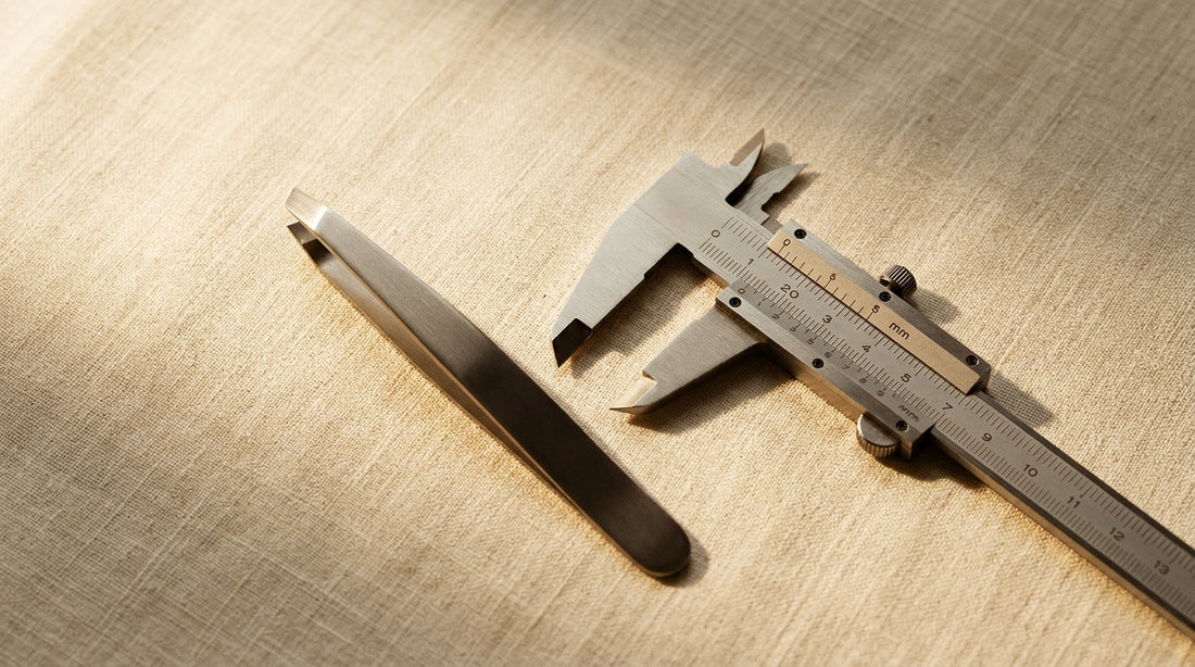 Brow Shaping Tools: Tweezers, Scissors & Microblading Calipers (UK Guide)