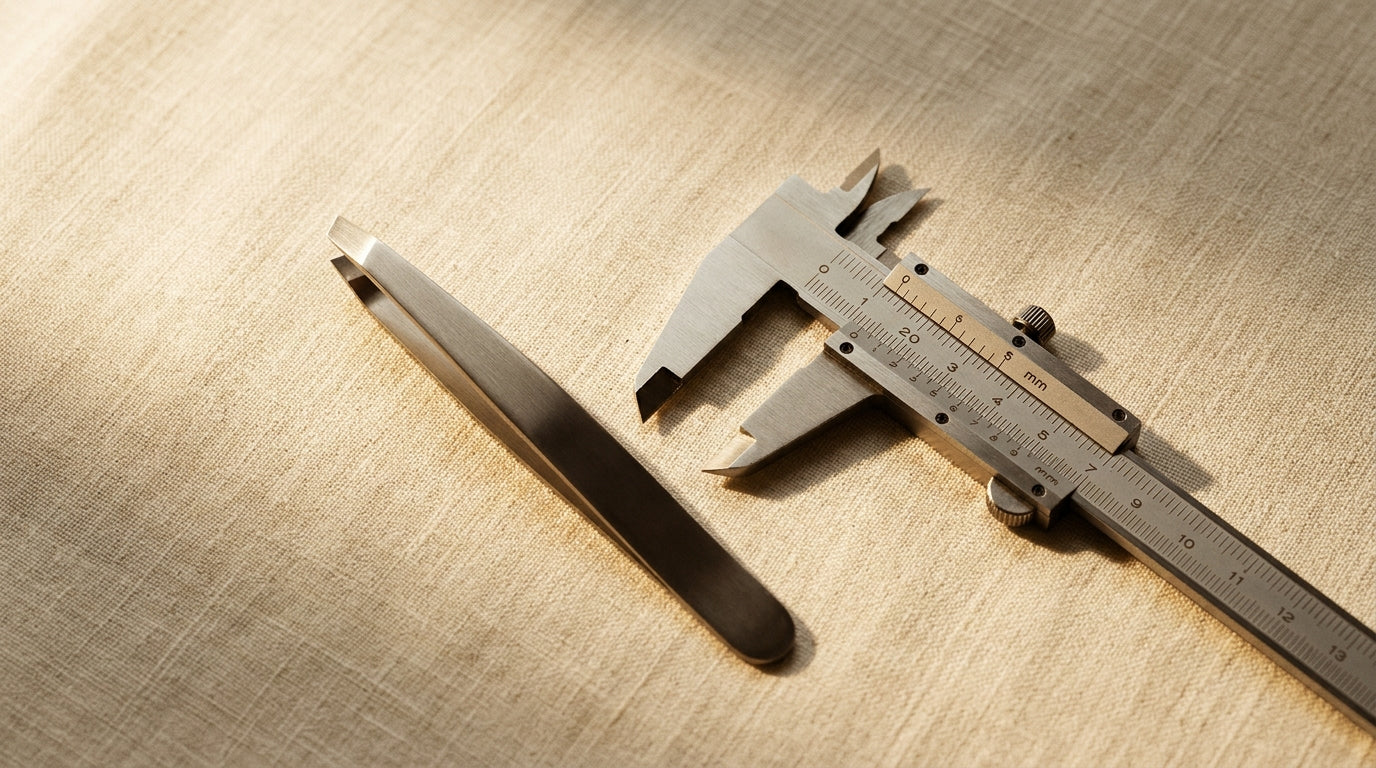 Brow Shaping Tools: Tweezers, Scissors & Microblading Calipers (UK Guide)