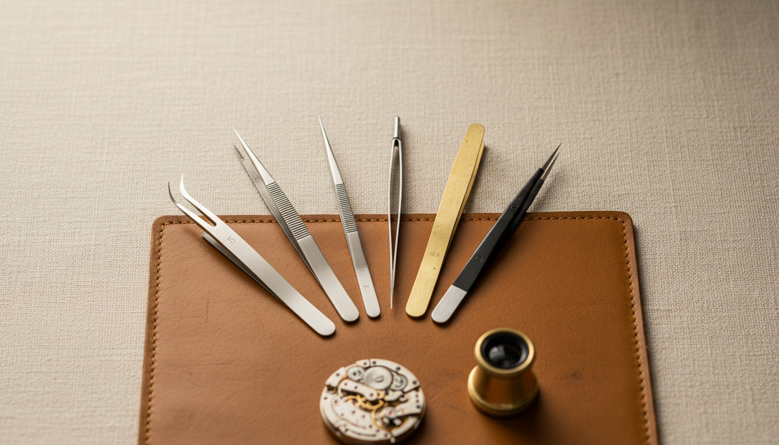 Toolsmith: Watchmaker Tweezers: AA, 3C, 5 — Anti-Magnetic, Brass & Carbon (UK Buying Guide)