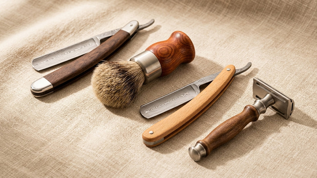 Your First Shave: A UK Guide to Damascus Straight Razors — Toolsmith Guides