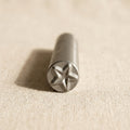 Steel Design Punch for 5.0 mm Five-Pointed Stars, 60 HRC Hardness | Metal Punch Stamp | Toolsmith Ltd UK