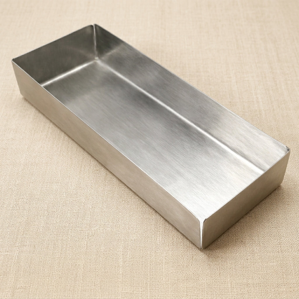 Charcoal Block Holder in Anti-Magnetic Stainless Steel, 120 x 50 mm | Soldering Equipment | Toolsmith Ltd UK