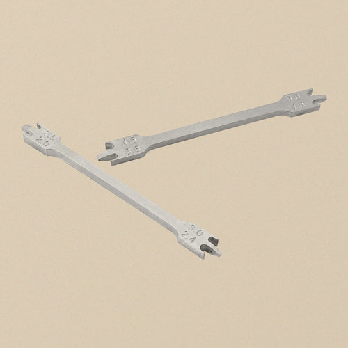Aluminium Orthodontic Bracket Height Gauge, 3.5mm to 5.0mm Measurement Steps | Dental Instruments | Toolsmith Ltd UK