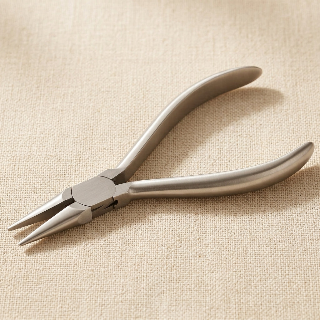 Conical Jaw Chain Snipe Nose Pliers in Polished Stainless Steel, 140mm | Pliers | Toolsmith Ltd UK