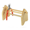 Wooden Pliers and Cutter Stand for Benchtop Organisation, 10-Slot | Bench Tools | Toolsmith Ltd UK