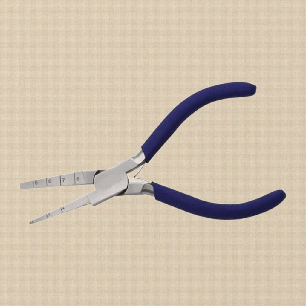 Square Jaws Accu Loop Jewellery and Crafts Making Pliers, Perfect 2-8 MM Loop Sizes | Jewellery Making Tools | Toolsmith Ltd UK