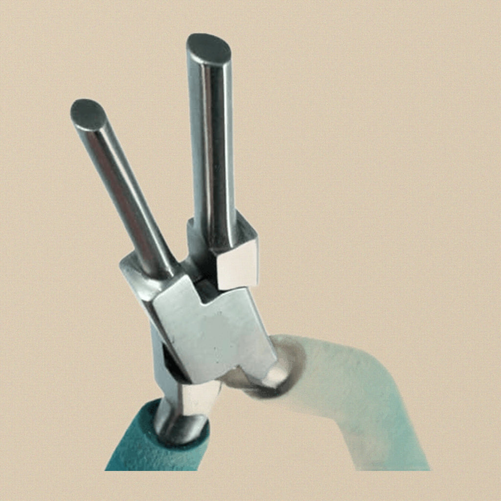 Medium Size Oval Mandrel Pliers for Jewellery Making, Wire Looping and Bail Making, 7.5 x 5 mm & 6 x 4 mm | Jewellery Making Tools | Toolsmith Ltd UK