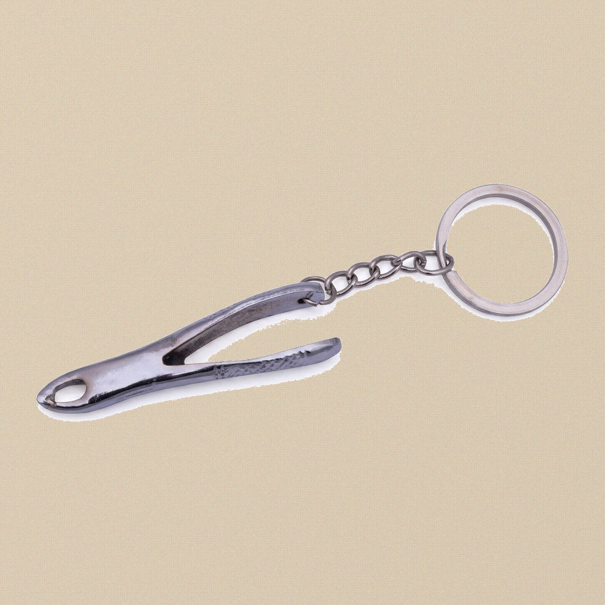 Miniature Dental & Medical Instrument Keyrings in 18 Assorted Styles — Dental Extraction Forceps