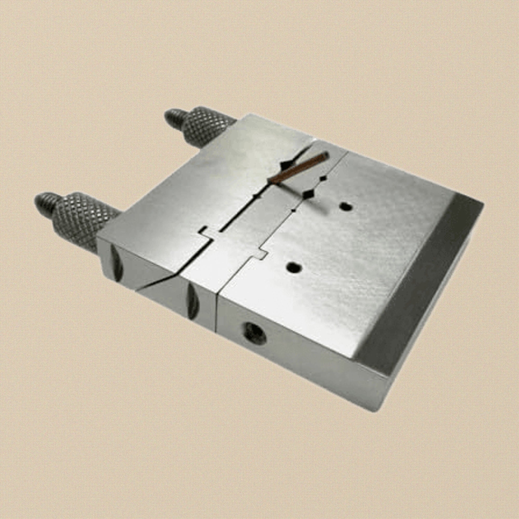 Professional Jewelers Miter Jig Filing Block with Chenier Joint Cutting Tool, Precision Metal Vise | Jewellery Making Tools | Toolsmith Ltd UK