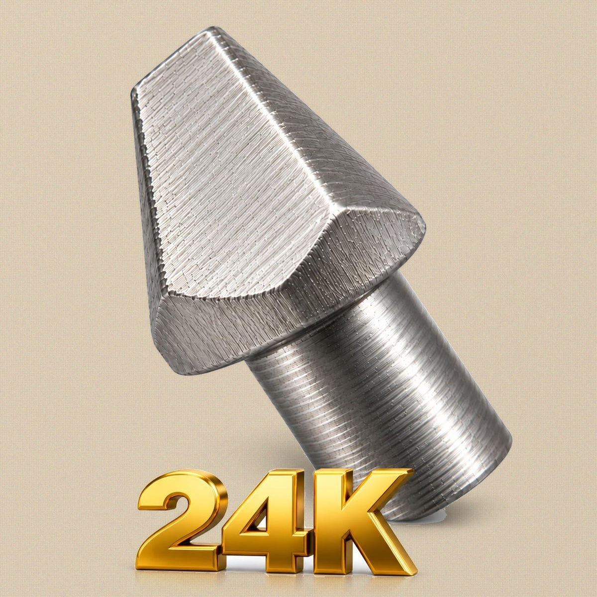 24K punch stamp for the jewellery marking pliers, stainless steel