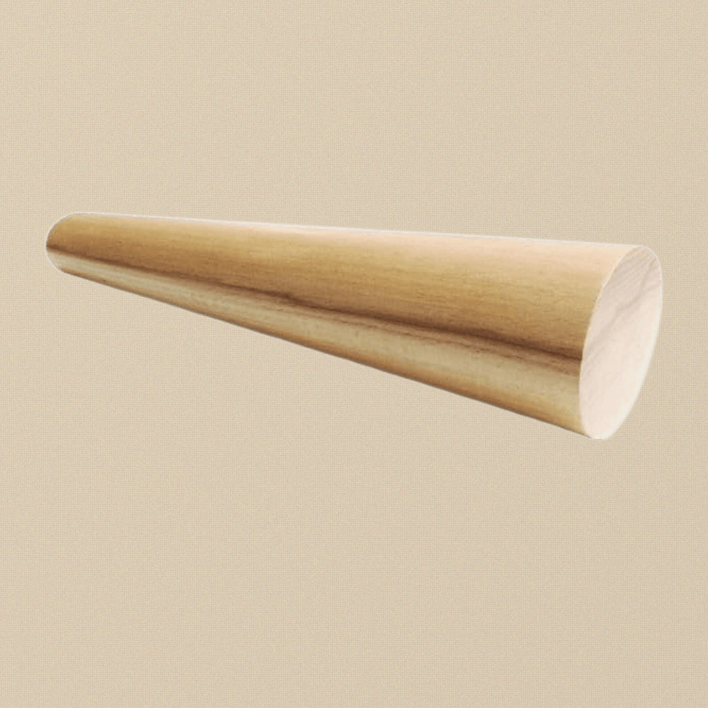 Oval Wood Bracelet Mandrel, 14-3/4 Inch, Jewellery Hammering Forming Shaping Tool, Bangle Making, Tapers from 2-5/8” – 2-3/8” to 1-3/8” – 1-1/4”. | Jewellery Making Tools | Toolsmith Ltd UK