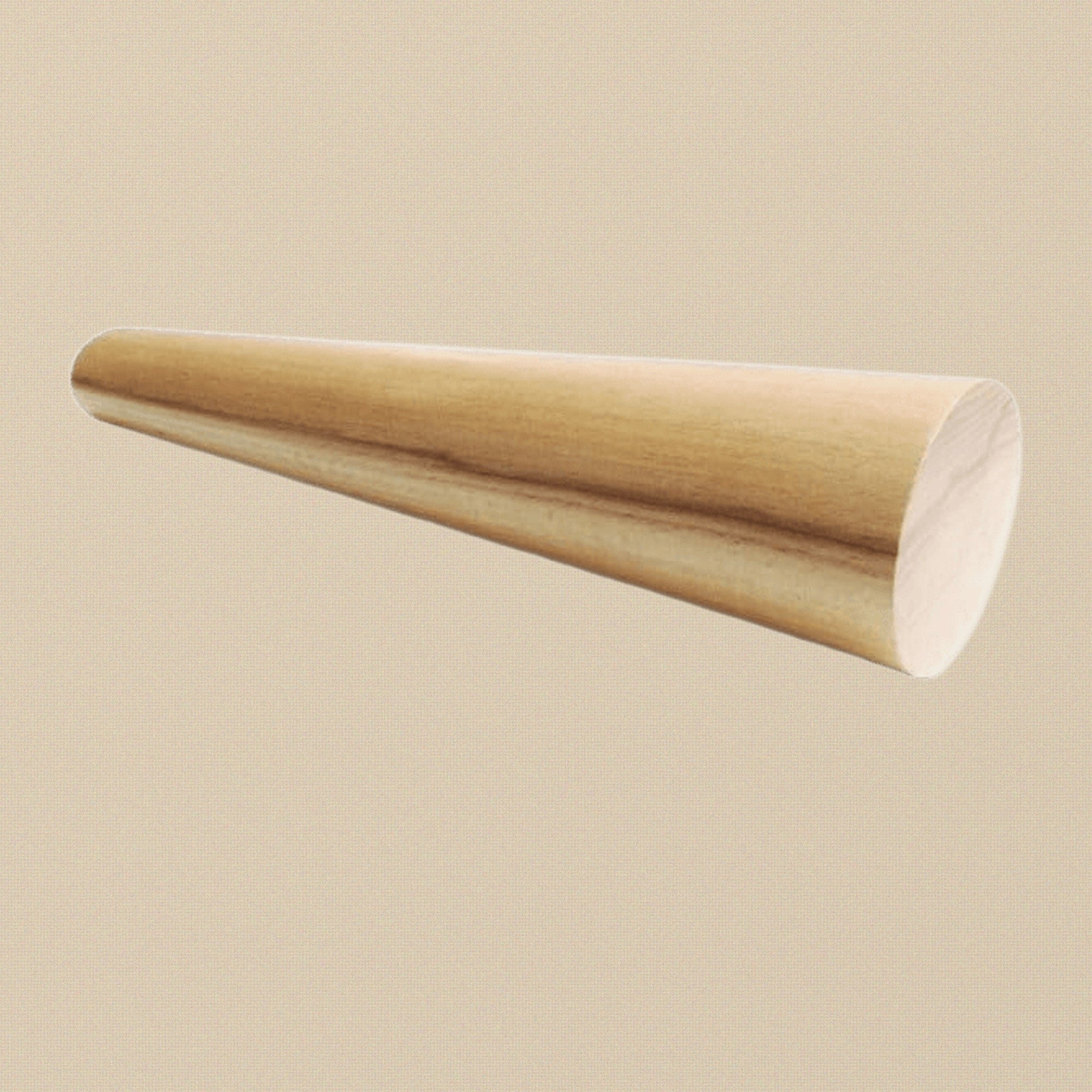 Oval Wood Bracelet Mandrel, 14-3/4 Inch, Jewellery Hammering Forming Shaping Tool, Bangle Making, Tapers from 2-5/8” – 2-3/8” to 1-3/8” – 1-1/4”. | Jewellery Making Tools | Toolsmith Ltd UK