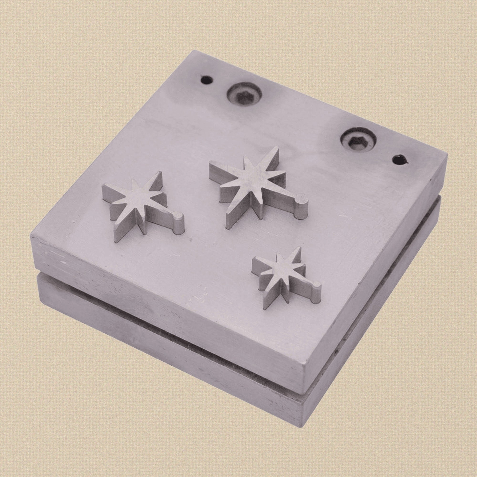 Star Sparkle Steel Disc Cutters Set, 3 Punches, Metal Sheet Jewellery Making Tools | Jewellery Making Tools | Toolsmith Ltd UK