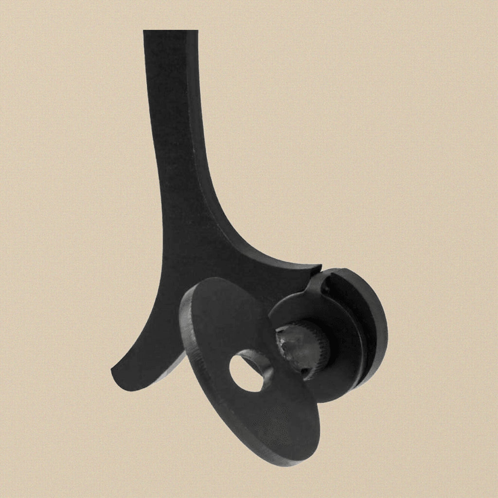 Jeweller's Flexible Saw Frame, C Shape 4-1/4", Black Alloy, for Hobby and Jewellery Making | Jewellery Making Tools | Toolsmith Ltd UK