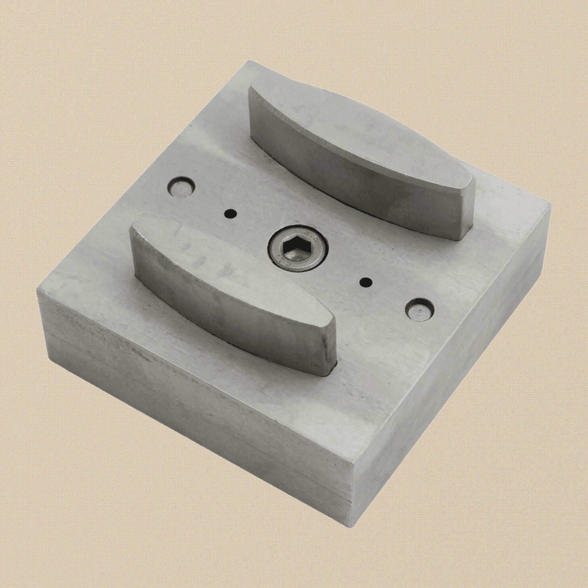 Narrow Oval Steel Disc Cutter, 2 Punch Design, 21/4" x 5/8"and 2" x 9/16", Metal Sheet Jewellery Tool | Jewellery Making Tools | Toolsmith Ltd UK
