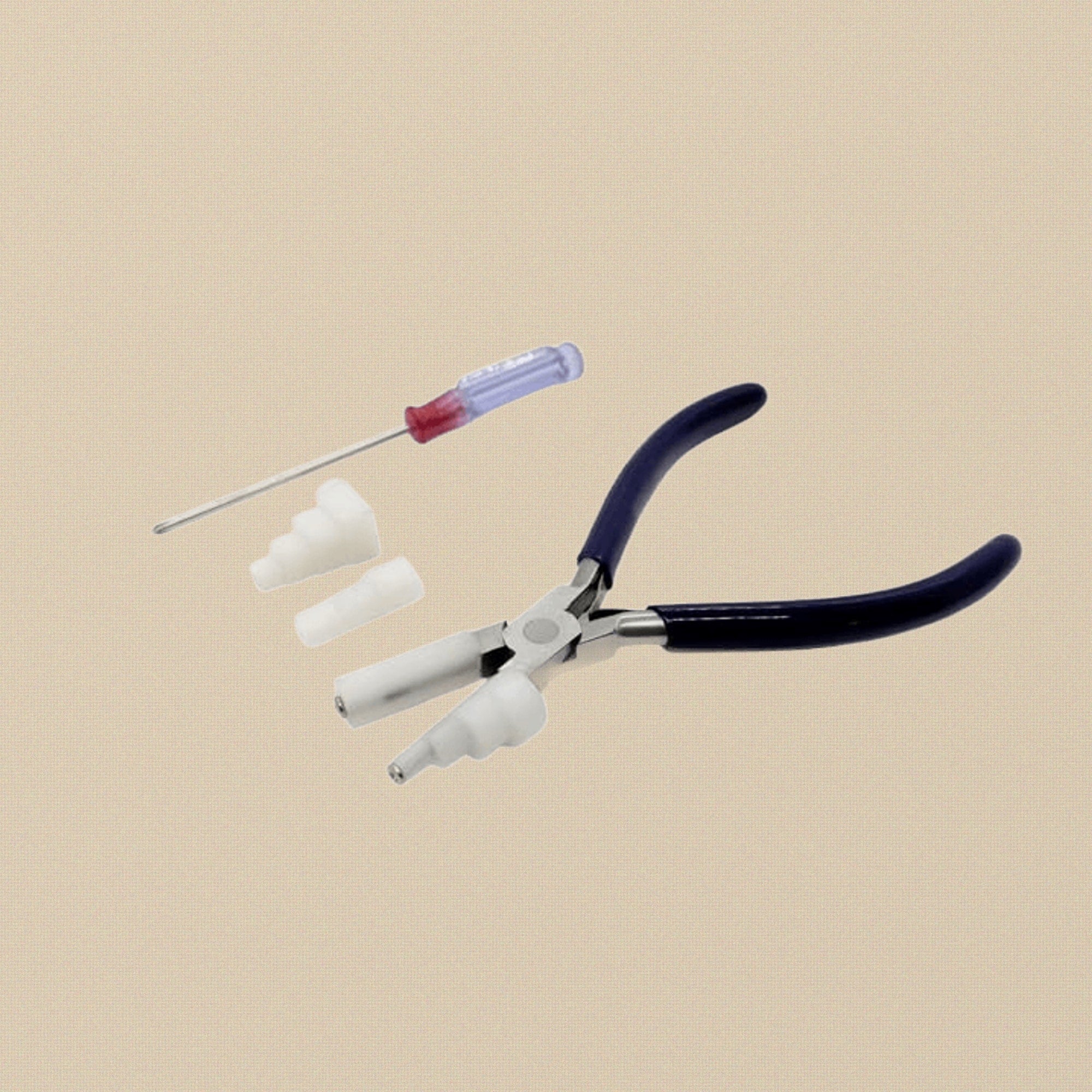 Wire Wrapping Pliers with Interchangeable Nylon Jaws, Round Square Oval Bending Forming Tool | Jewellery Making Tools | Toolsmith Ltd UK