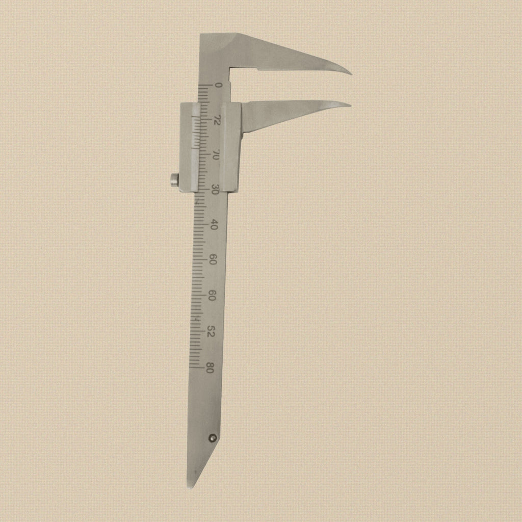 Precision Boley Gauge Caliper in Surgical-Grade Stainless Steel | Dental Instruments | Toolsmith Ltd UK