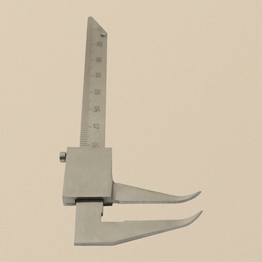 Precision Boley Gauge Caliper in Surgical-Grade Stainless Steel | Dental Instruments | Toolsmith Ltd UK