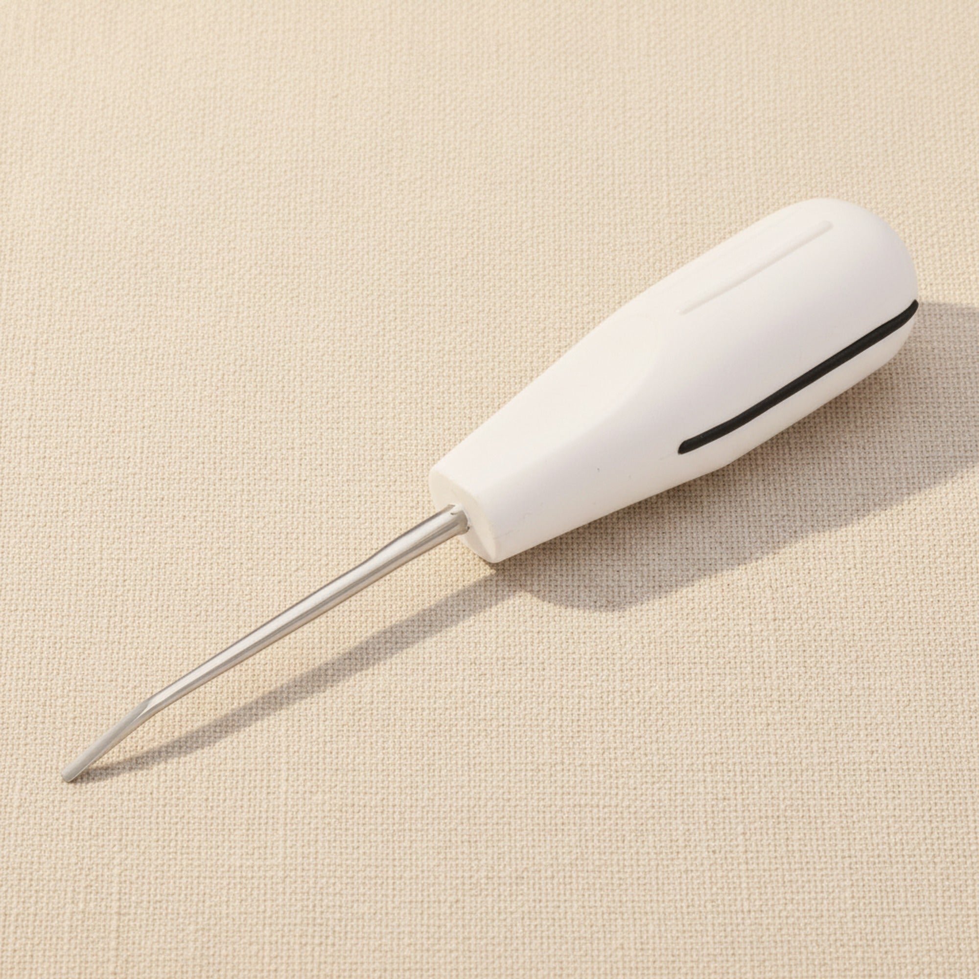 Surgical Luxation Elevator with 3 mm Down-Angled Tip and Black Handle | Surgical Instruments | Toolsmith Ltd UK