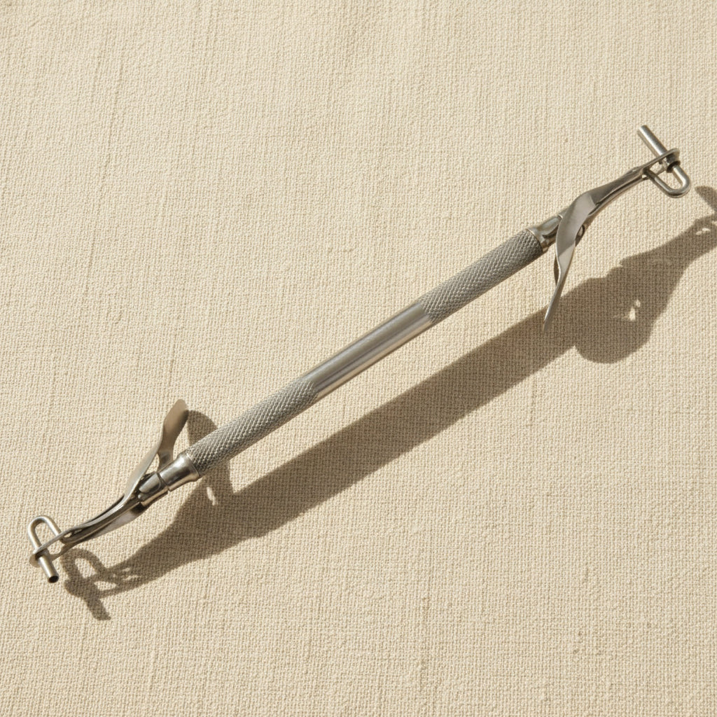 Double-Ended Amalgam Carrier with Regular & Large Tips, Surgical Stainless Steel