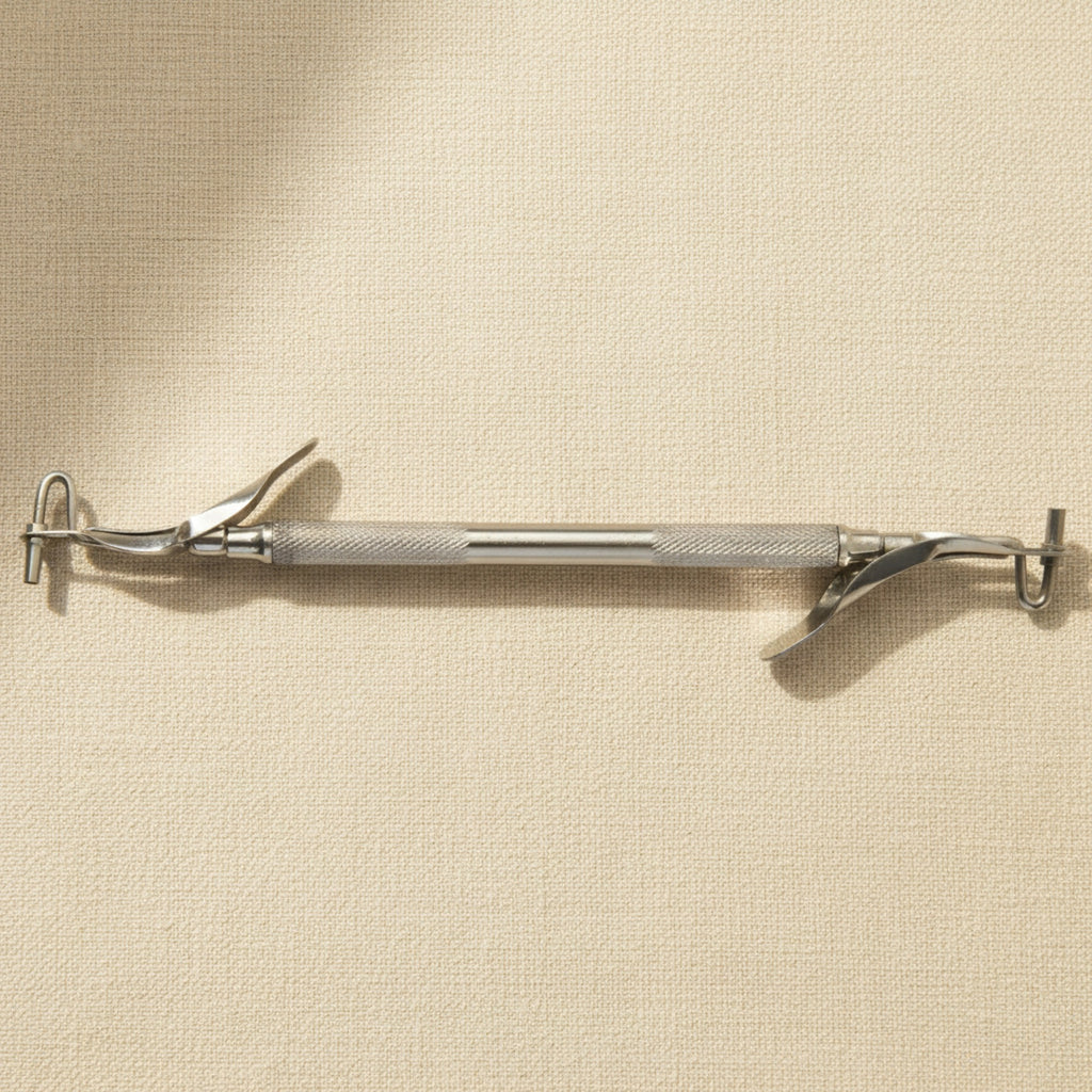 Double-Ended Amalgam Carrier with Regular & Large Tips, Surgical Stainless Steel