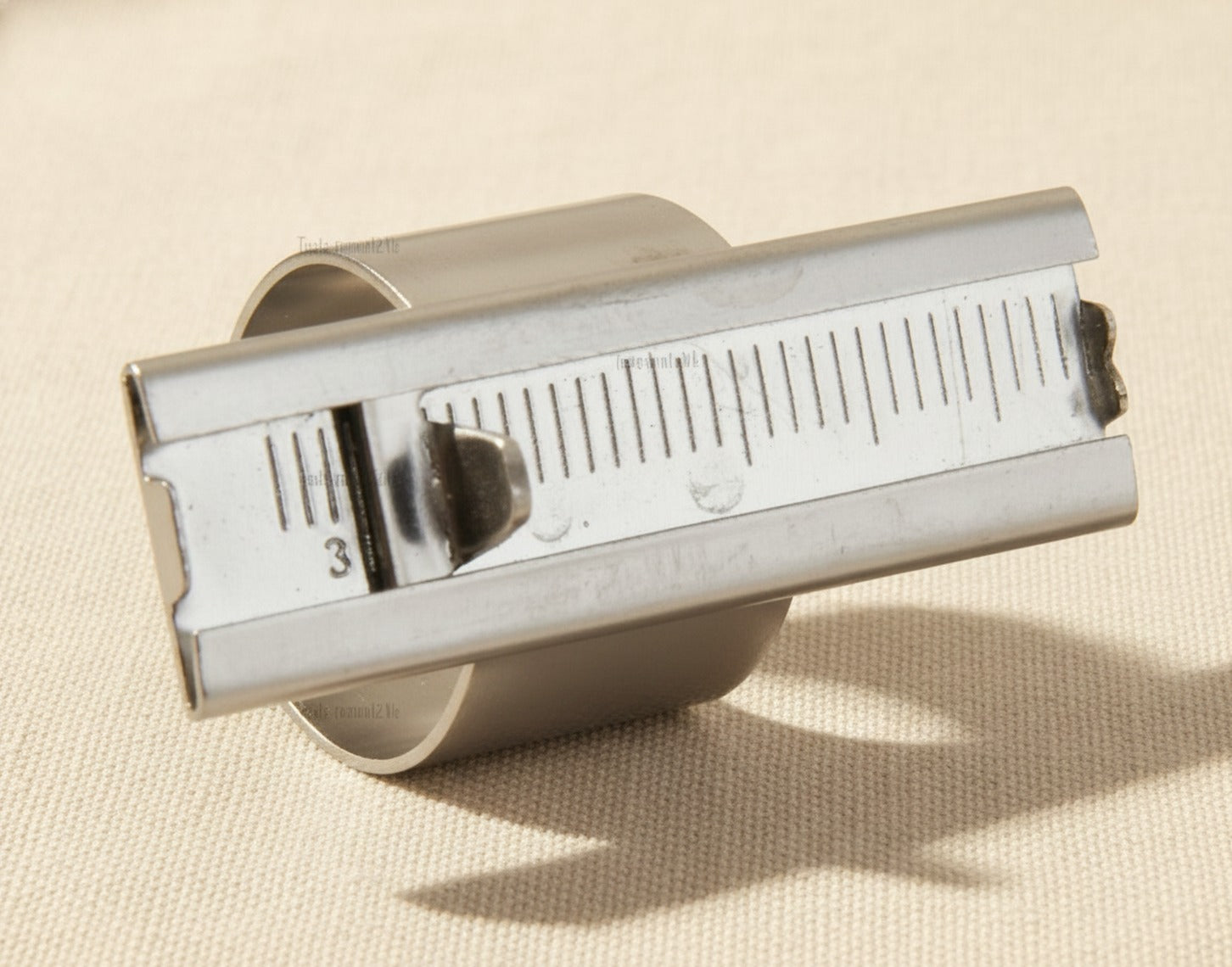 Ambidextrous Endodontic Finger Gauge in German Stainless Steel