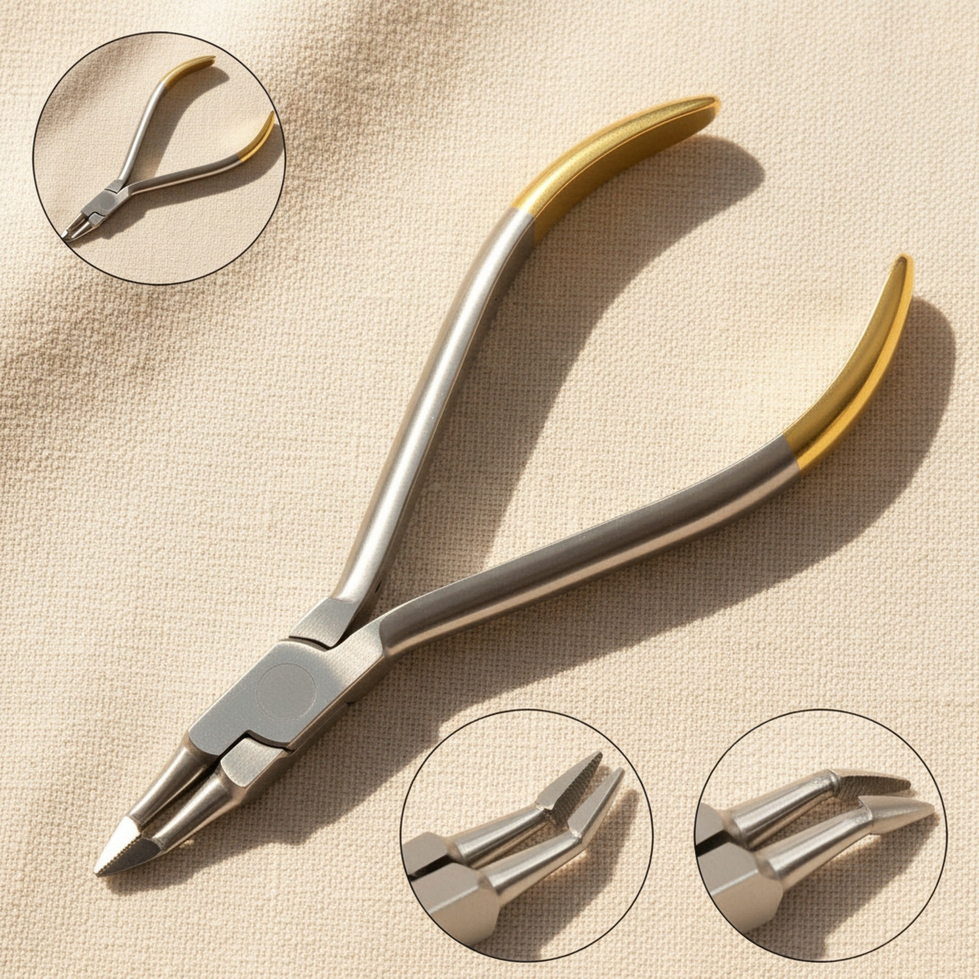 Slim Weingart Utility Pliers for Precision Wire Placement and Removal, 13.5 cm