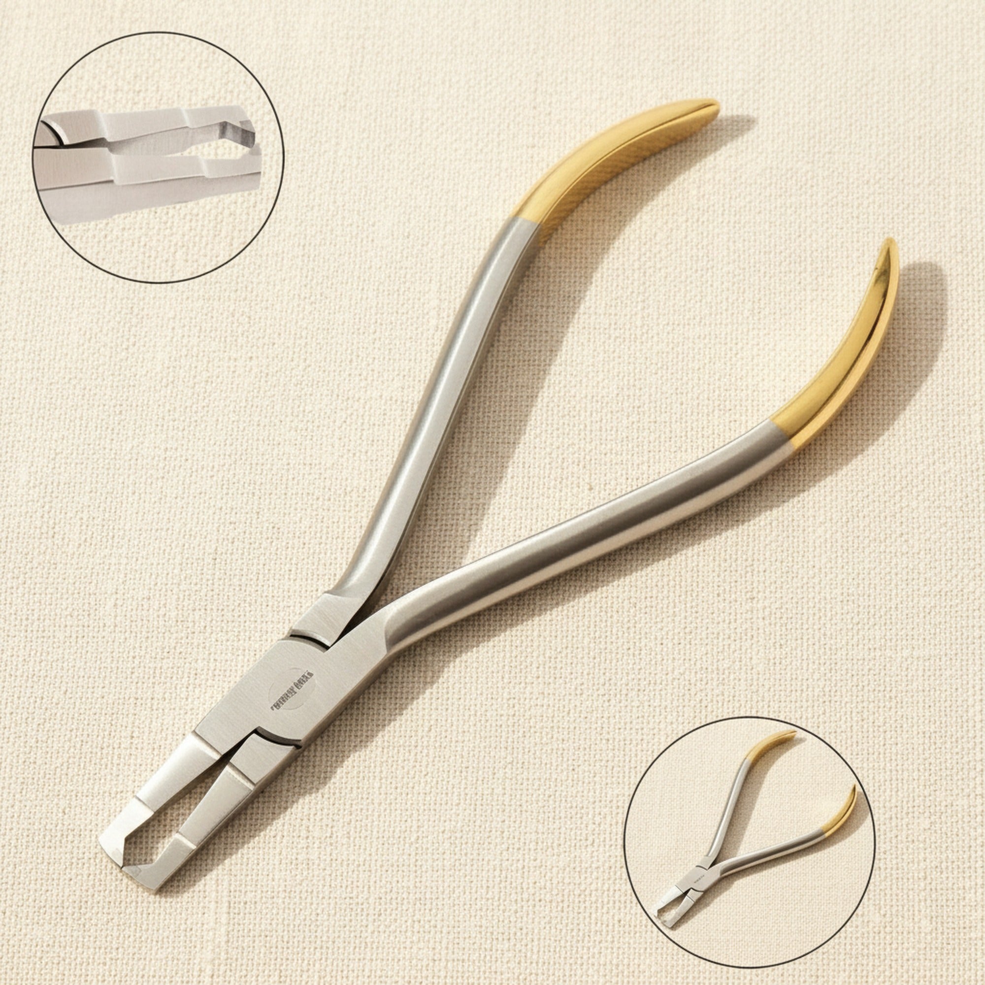 Tungsten Carbide Tipped Orthodontic Bracket Remover Pliers, 13.5 cm