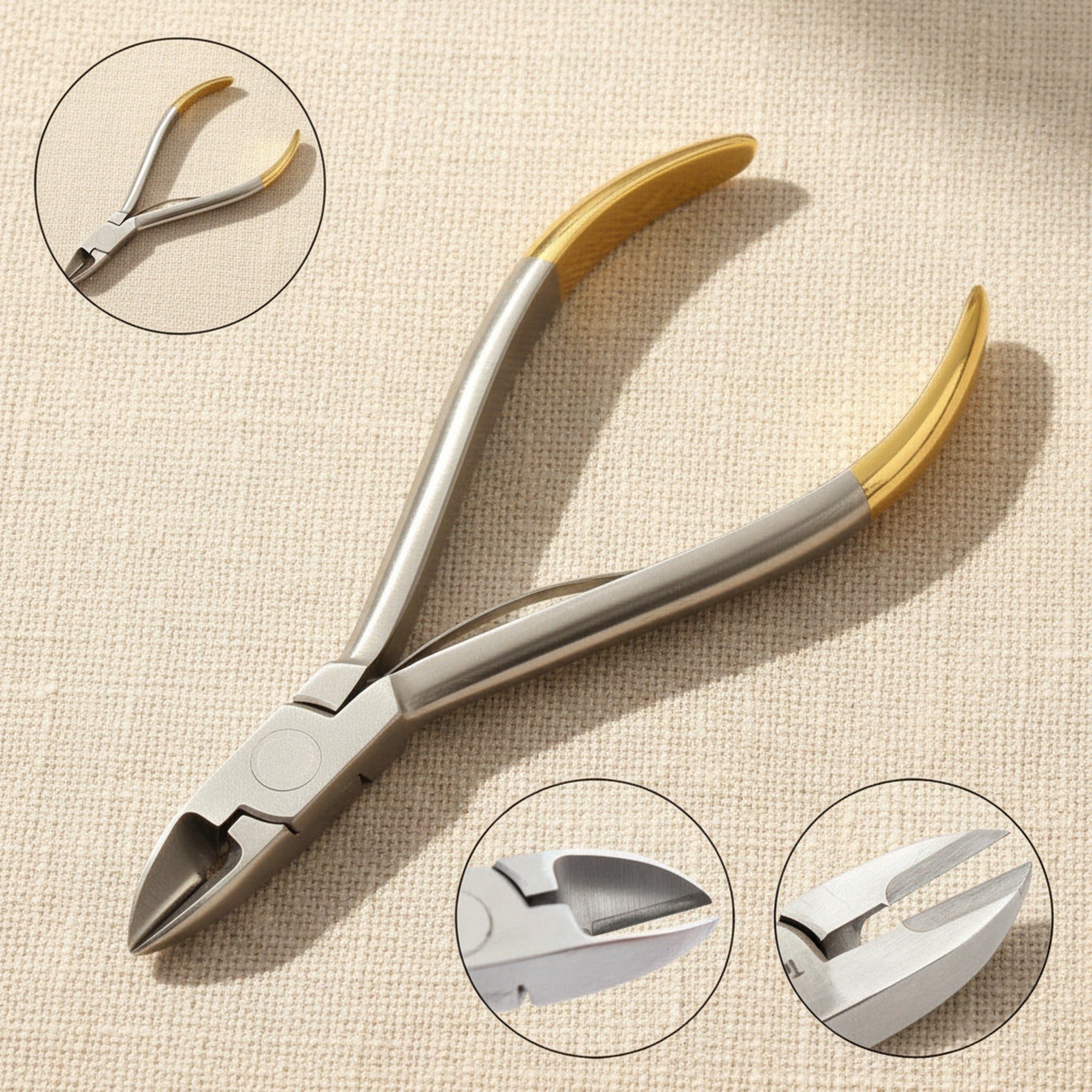 Fine Wire Pin and Ligature Cutters with Tungsten Carbide Tips, 130 mm