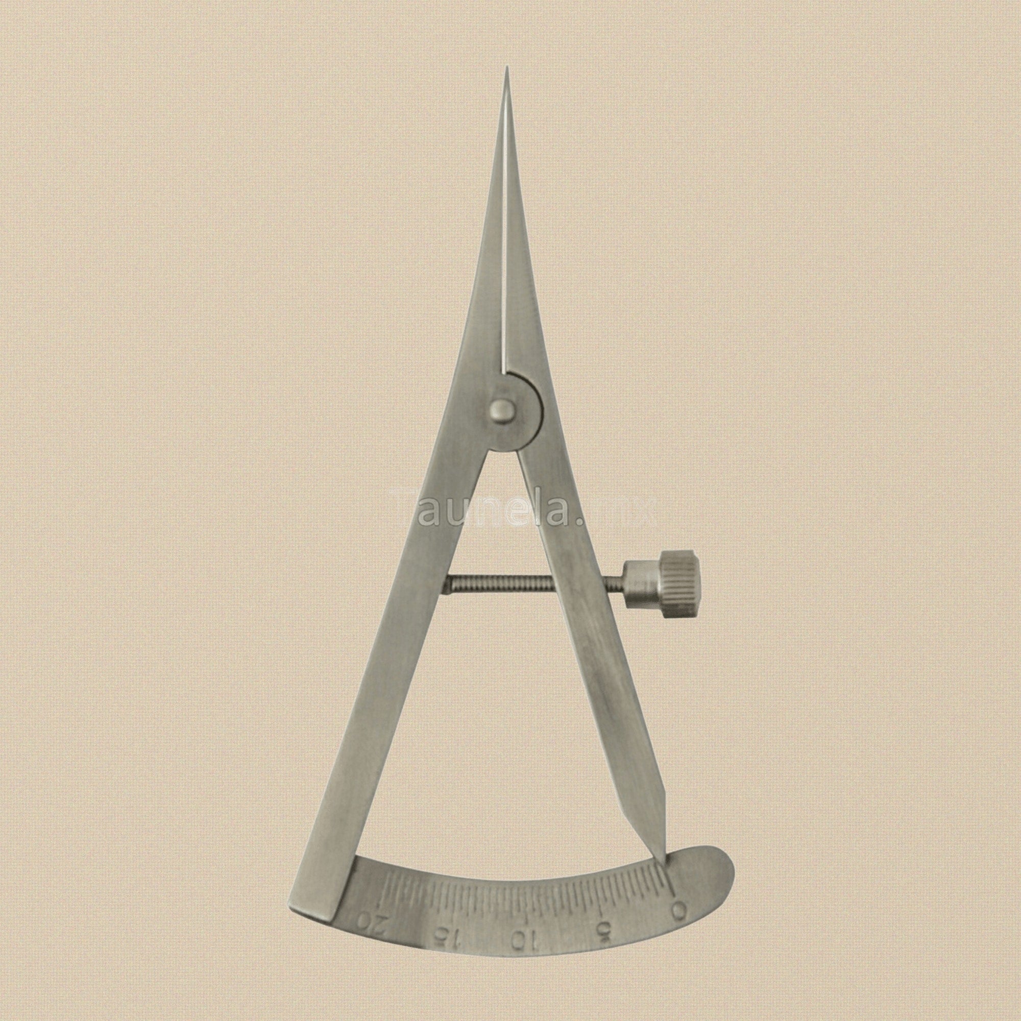 Castroviejo Calipers with 0-20mm Scale for Precision Measurement