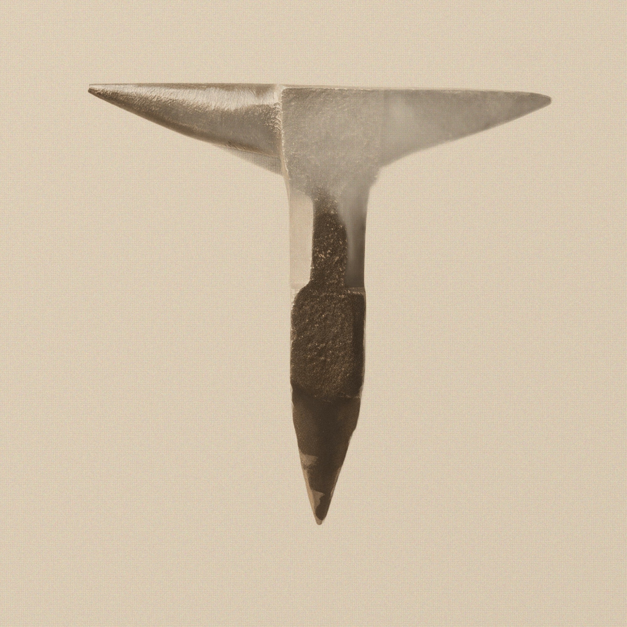 Double-Horn T-Stake Anvil, 120 mm, with Round and Square Tapers