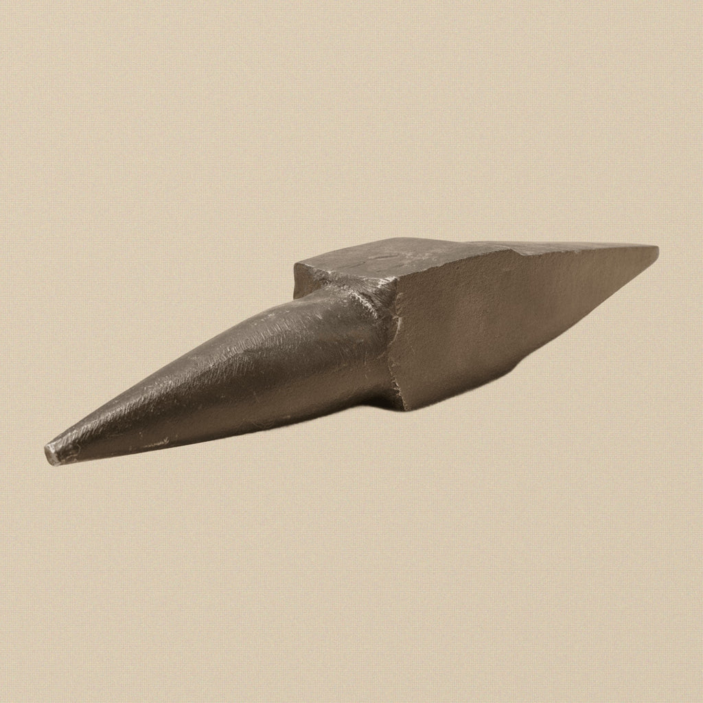 Double-Horn T-Stake Anvil, 120 mm, with Round and Square Tapers