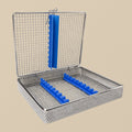Autoclavable Sterilisation Cassette for 10 Instruments, 195 x 145 mm | Dental Instruments | Toolsmith Ltd UK