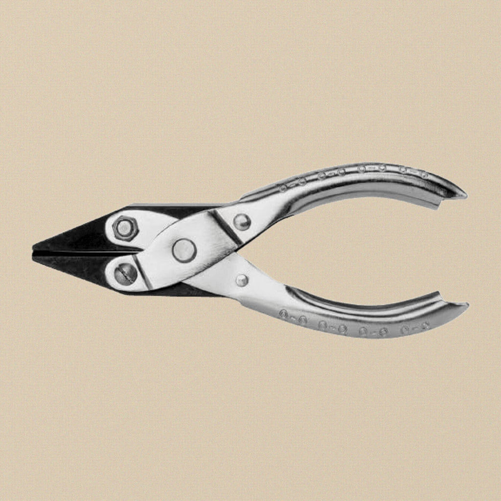 125 MM Parallel Action Half Round and Flat Nose/ Jaws Pliers, Professional Jewellery & Crafts Making Tool | Jewellery Making Tools | Toolsmith Ltd UK