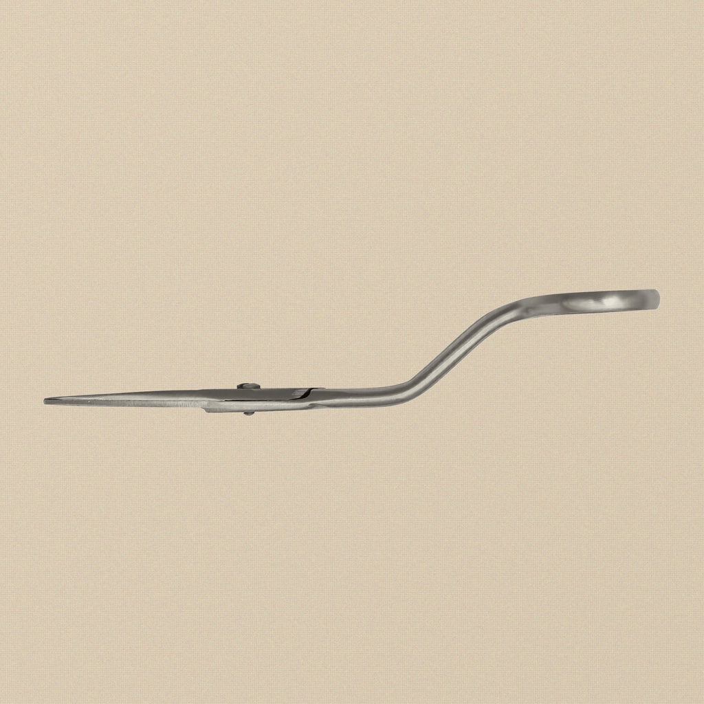 6" Full Duckbill Applique Scissors, Curved Double Bent Offset Handle for Embroidery, Fabric, Thread, Quilting, Knitting, Sewing, Arts & Craft | Hobby & Craft Tools | Toolsmith Ltd UK