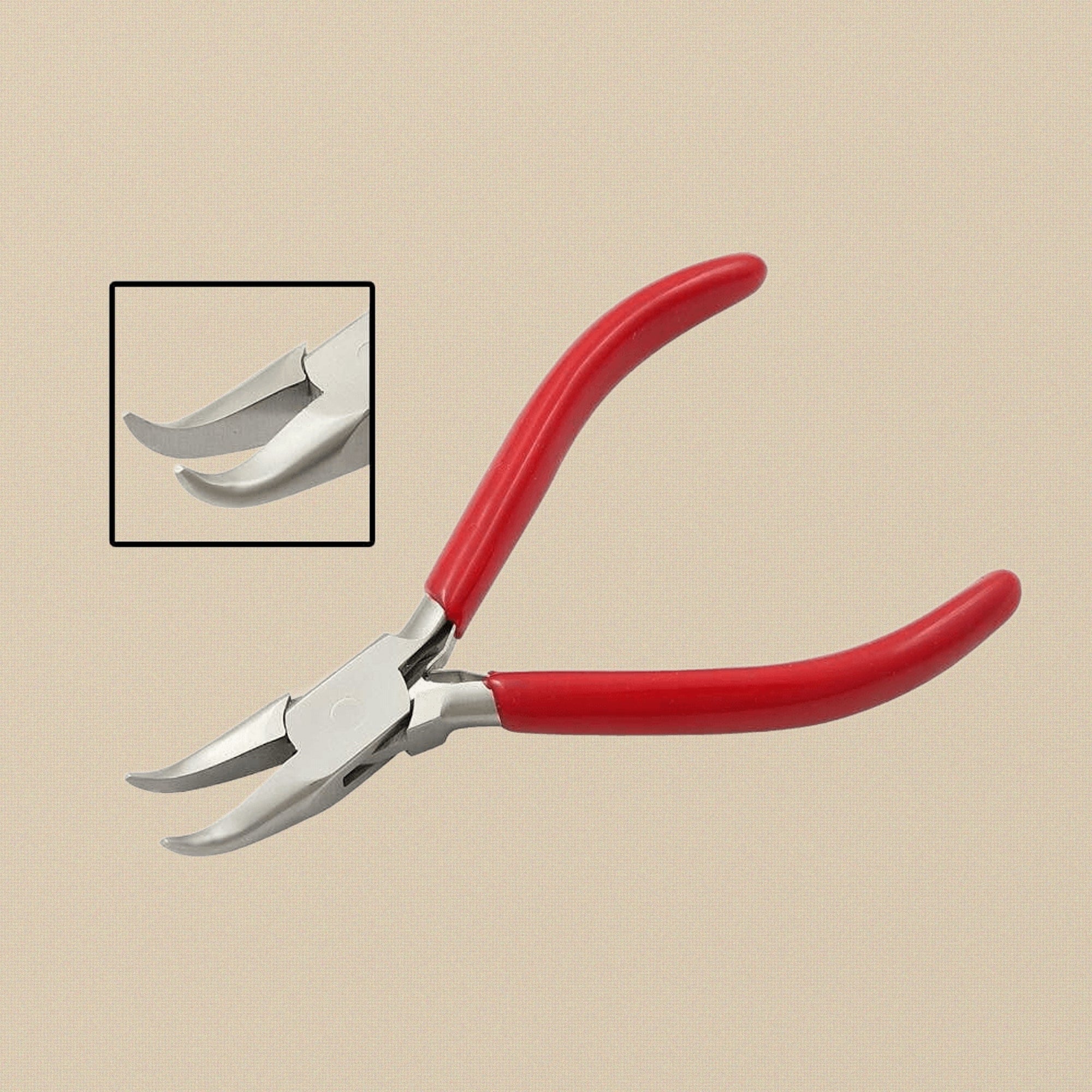 5-Inch Bent Nose Pliers, Stainless Steel, for Beading, Jewellery Making, Fishing, Crafting | Jewellery Making Tools | Toolsmith Ltd UK