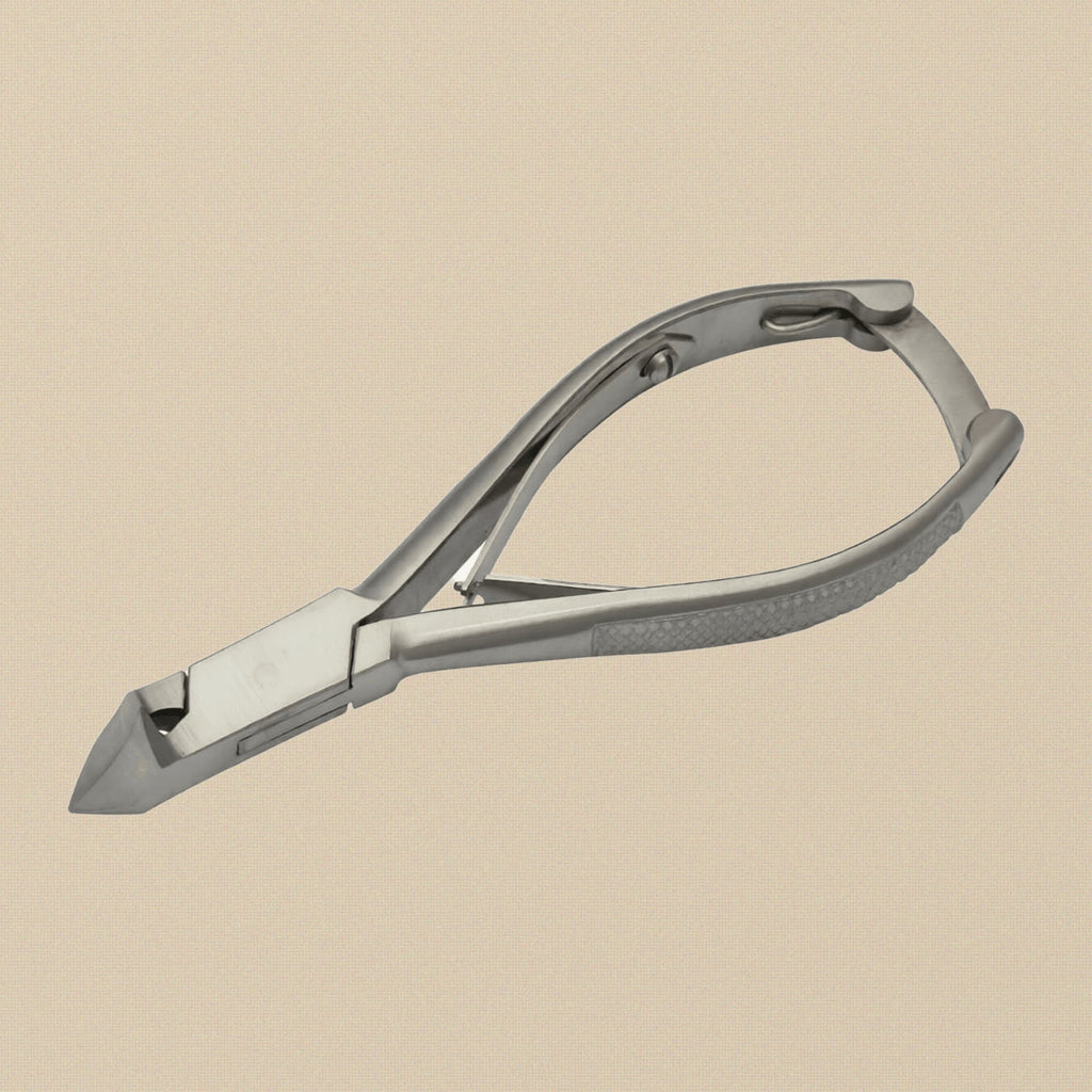 Premium Moon Shape Nipper Clippers, Professional Thick Nail/ Toenail Cutters, Podiatrist Grade, 5.5 Inch, Stainless Steel | Beauty & Nail Tools | Toolsmith Ltd UK