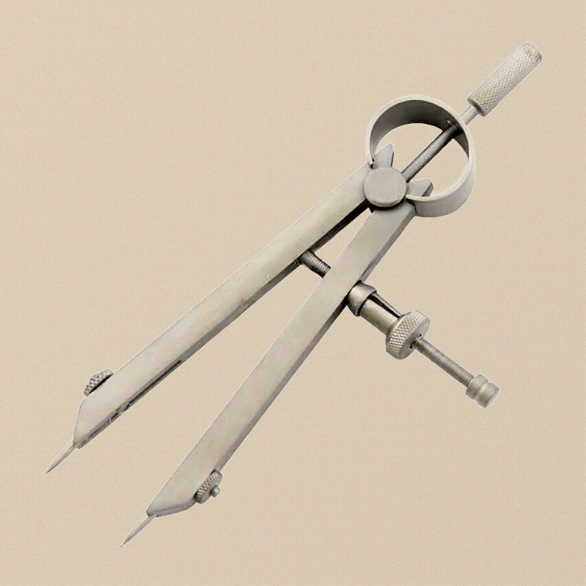 3 Inch Pointed Adjustable Calipers Dividers with Replaceable Legs for Jewellery Crafts, Stainless Steel | Jewellery Making Tools | Toolsmith Ltd UK