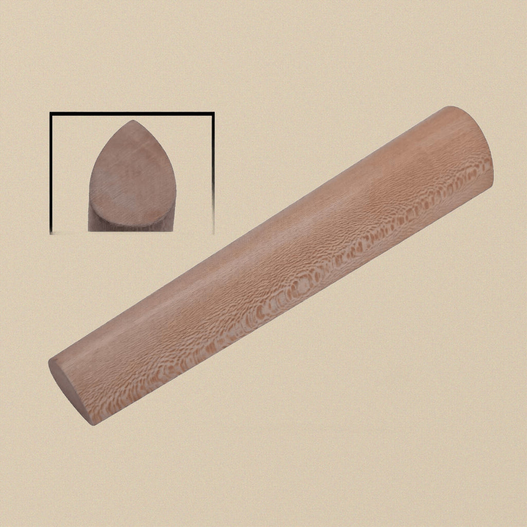 Teardrop Wood Bracelet Mandrel, Bangle Jewellery Hammering Forming Shaping Tool, 14 Inch | Jewellery Making Tools | Toolsmith Ltd UK