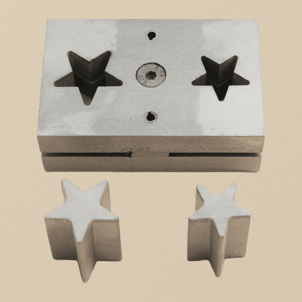 Big Size Star Shape Steel Disc Cutter, Metal Sheet Punch Tool, 2-Piece Jewellery Making Set | Jewellery Making Tools | Toolsmith Ltd UK