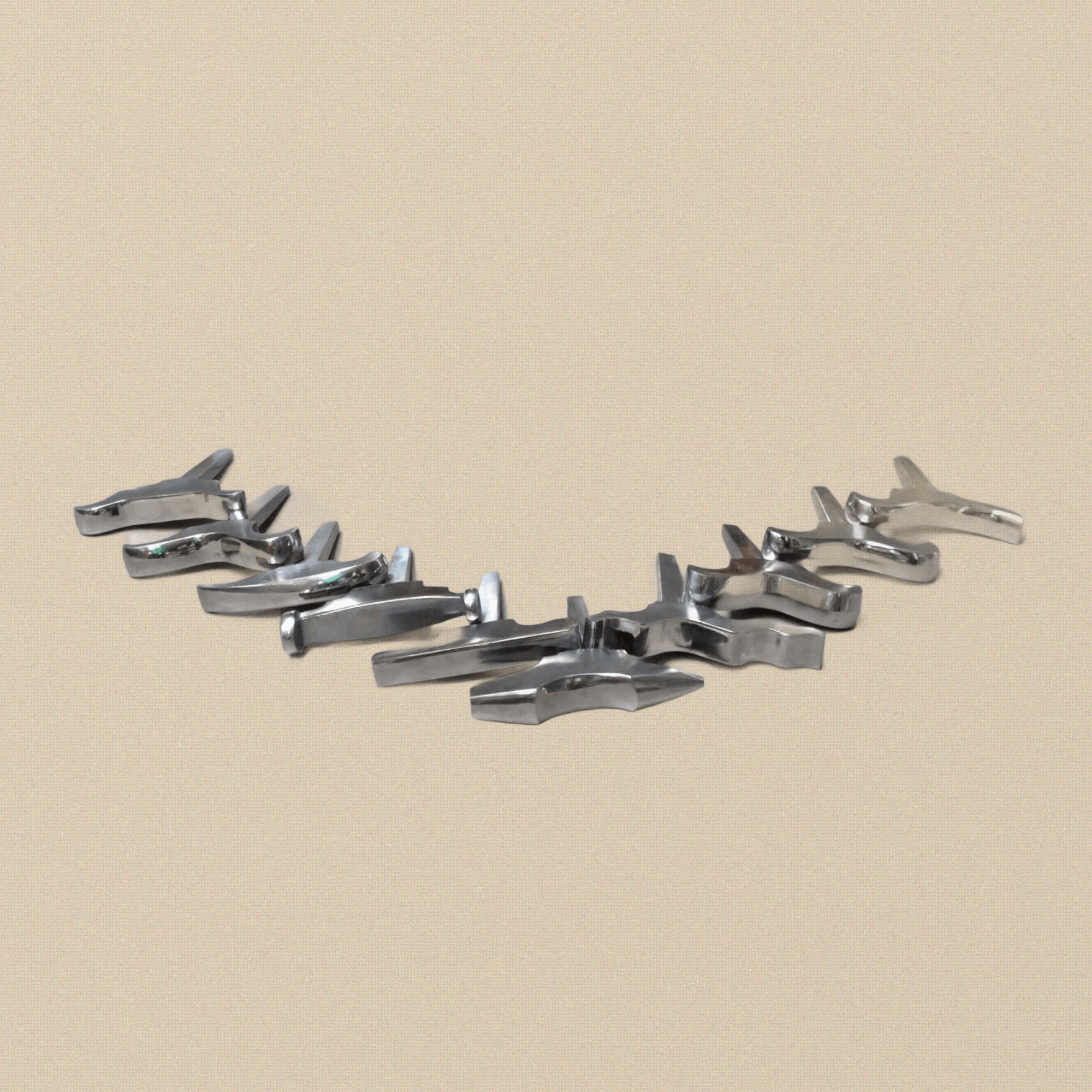 Miniature Stake Set for Jewellery Making, 10 Piece Metal Forming Tools for Designing and Repousse Work | Jewellery Making Tools | Toolsmith Ltd UK